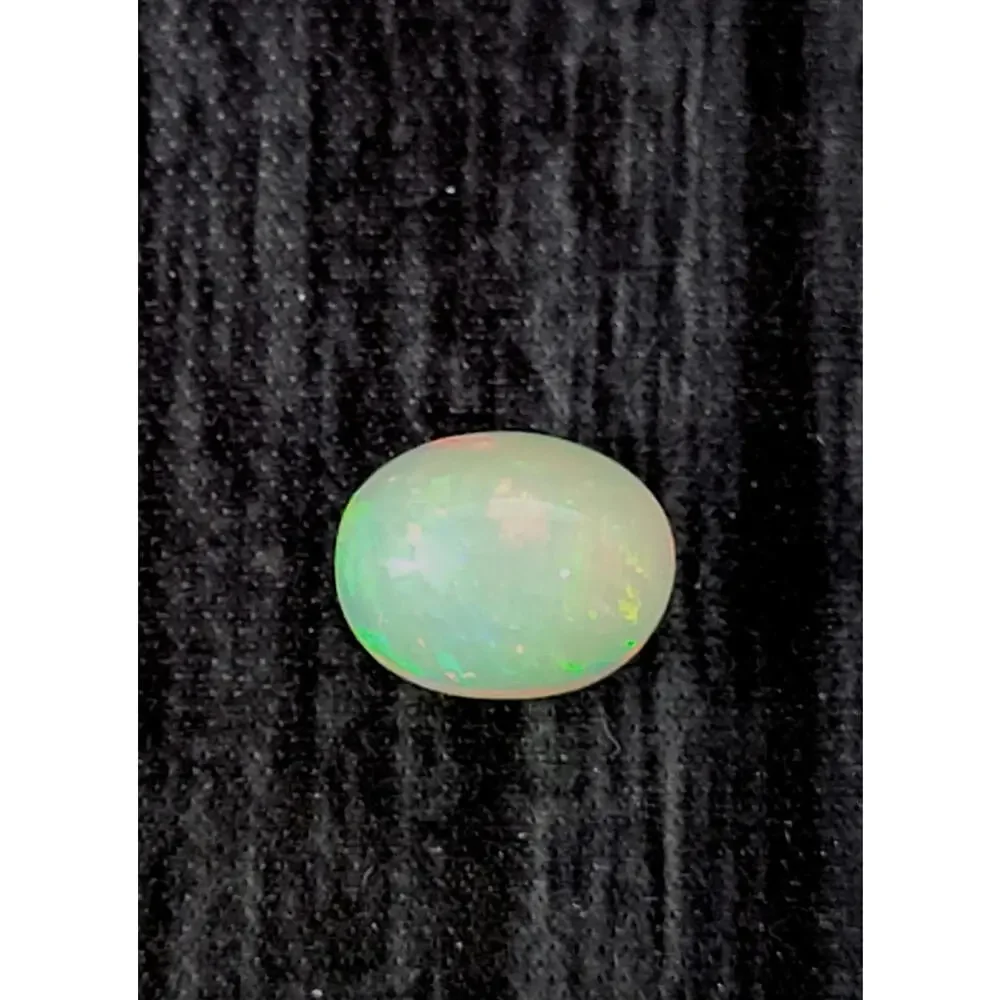 Certified Natural Opal 3.12cts Cabochon‎ Fire Brilliant Color